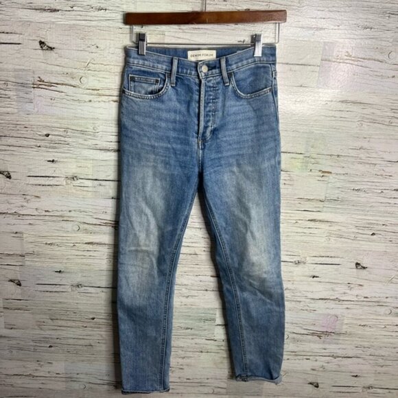 Denim Forum The Yoko High Rise Slim Skinny Jeans size 25 - Picture 1 of 9
